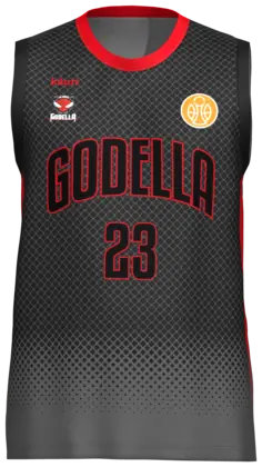 Camiseta de baloncesto negra del CB Godella