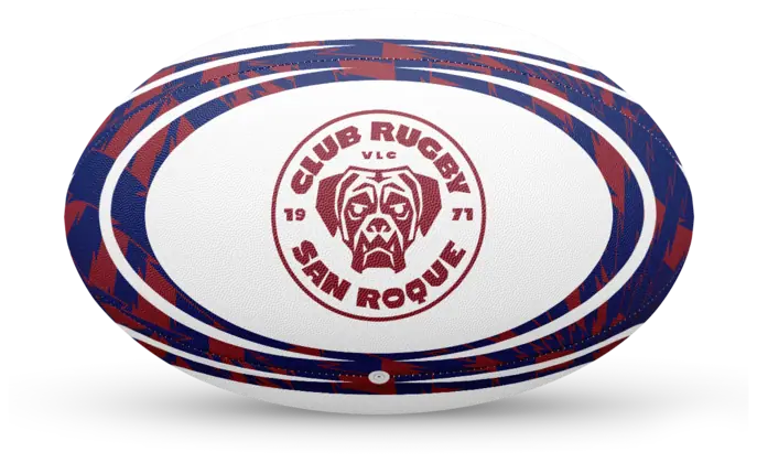 Balón de rugby personalizado para Club Rugby San Roque