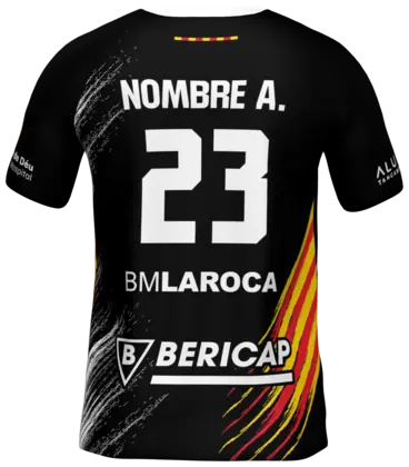 2.ª equipación de BM La Roca por detrás