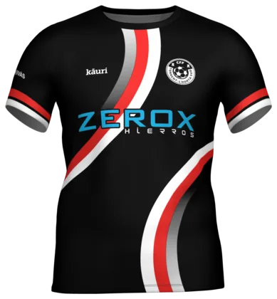 2.ª equipación de CF Torrent Femenino fabricada por Kauri