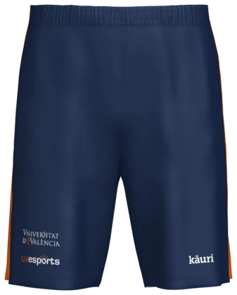 Pantalón de baloncesto de Universitat de València fabricada por Kauri