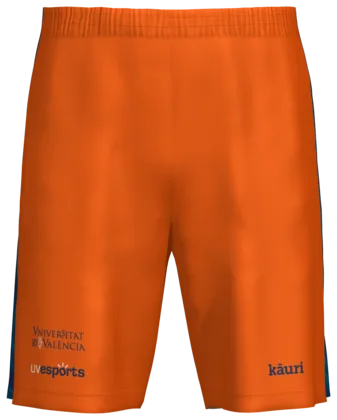 Pantalón de baloncesto de Universitat de València fabricada por Kauri