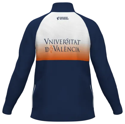 Chaqueta de chándal de Universitat de València por detrás