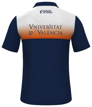 Polo de entrenadores de Universitat de València por detrás