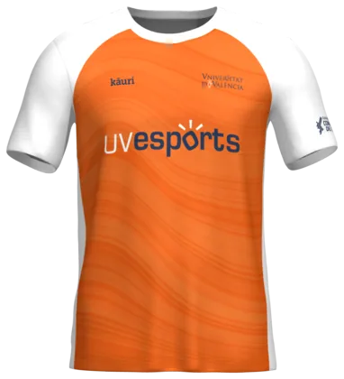 Camiseta de pádel de la Universitat de València