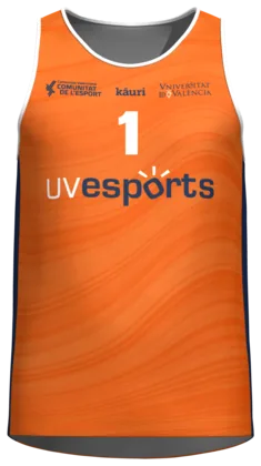 Camiseta de voleibol de la Universitat de València