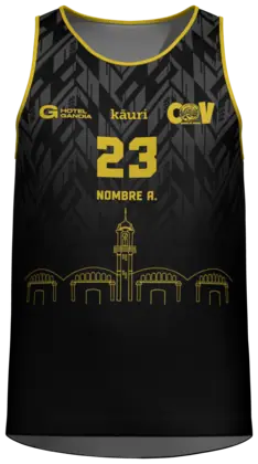 Camiseta de tirantes de vóley de CV Las Arenas Gandia